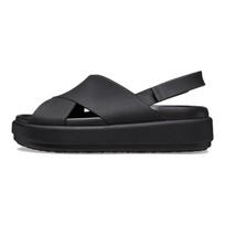 Crocs Minimal Casual Outdoor Breathable Single Strap Sandals Women Black 209407-060 34-35
