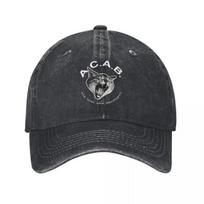 ACAB - All Cats Are Beautiful Men Women Baseball Caps Cops Bastards Distressed Denim Hats Cap Vintage Travel Headwear Adjustable juoda