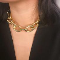 Pankroko Hip Hopo Hort Choker Vėrinys Vyrams Paprastas Minimalistinis Didelis Stambus Apykaklės Vėrinys Moterims Papuošalai Vakarėliui