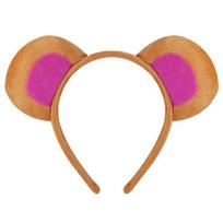 Monkey Costume Set Includes Monkey Tail Headband Bowtie Glove Skirt Halloween Monkey Cosplay Outfit for Kid Cosplay pink