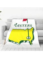 Masters The Masters 2022 Augusta National Au Antklodė Vilnos Sofos Mėtymo Antklodė Namams Miegamajam Biurui Mėtymo Antklodės Lovatiesė Antklodė 75X95CM