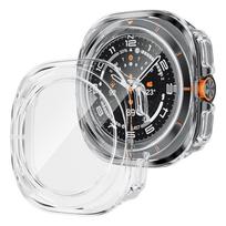 Glass+Case for Samsung Galaxy Watch 2026 Ultra accessories Tempered Screen Protector Hard PC Bumper Galaxy Watch 7 ultra Cover Galaxy Ultra 47mm skaidri