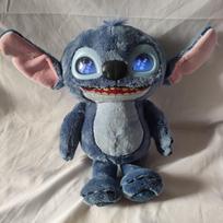 Animacinis Stitch daugialypės išraiškos pliušinis žaislas 50+ garsų ir išraiškų interaktyvus žaislas kūrybingas miegamojo palydovas gerbėjų dovanos black