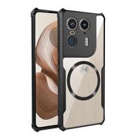 For Motorola Edge 50 Ultra Case Hard PC Transparent Magnetic Protective Back Cover Case For Moto Edge 50 Pro Fusion Edge50 Neo For Edge 50 Neo juoda