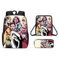 Taylor Swift Taylor Elementary And Secondary School Students Three-Piece Backpack Satchel Pencil Case pencil bag