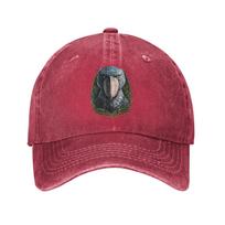 Majestic Shoebill Stork Portrait Vintage Casual Baseball Cap  Hunting Camping Trucker Hat Spring Sunscreen Cool Baseball Caps One Size pink