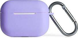 Ausinių dėklas Beline Silicone Cover, violetinis