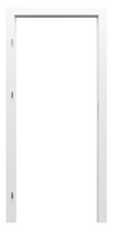 Reguliuojama durų stakta PORTA SYSTEM, baltos sp., 846 x 2038 x 120 - 140 mm, kairė