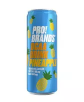 Ananasų skonio gėrimas PRO!BRANDS su BCAA amino rūgštimis, 330 ml