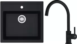 Plautuvės ir maišytuvo komplektas Franke Sirius SID 610 + Lina FC 6018.901