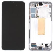 Ekranas Samsung S916 S23+ 5G su lietimui jautriu stikliuku ir rėmeliu Lime originalus (service pack)
