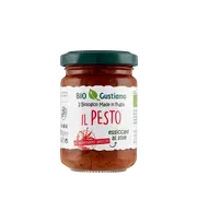 Bio Gustiamo – ekologiškas džiovintų pomidorų pesto, 140 g