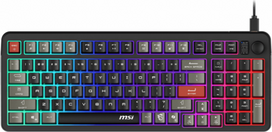 MSI FORGE GK110 US | Gaming keyboard | Wired | US | Membrane | Black FORGE GK110 US | 4711377321495