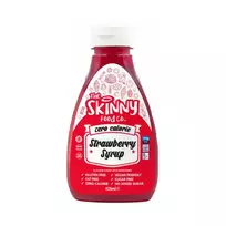 Becukris braškių sirupas Skinny Foods Strawberry Jelly, 425 ml