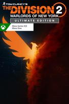 Tom Clancy's The Division 2 (Warlords of New York Ultimate Edition) XBOX LIVE Key EUROPE