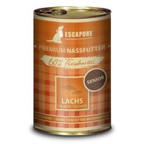 Escapure Senior Salmon - šlapias maistas senjorams šunims, lašiša ir silkė su daržovėmis