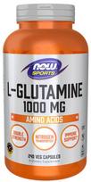 L-Glutamine, 1000mg - 240 kapsulių - NOW Foods