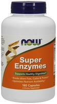 Super Enzymes - 180 kapsulių - NOW Foods
