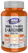 L-Arginine, 1000mg - 60 tablečių - NOW Foods
