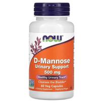 D-Mannose, 500mg - 60 kapsulių - NOW Foods