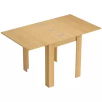 Išskleidžiamas valgomojo stalas 70/140 x 80 cm modernus stalas 4–6 asmenims, taupantis vietą virtuvėje ir valgomajame