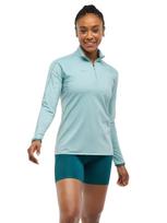 HOKA Moteriški marškinėliai ilgomis rankovėmis, W GLIDETECH QUARTER ZIP LONGSLEEVE 1164155-DZY