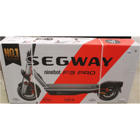 IŠPARDAVIMAS. Ninebot by Segway eKickScooter F3 Pro E | Segway F3 Pro E | eKickScooter | Up to 25 km/h | 10 " | 24 month(s) | Black | PAŽEISTA PAKUOTĖ AND PAINT, NEŠVARUS, SUBRĖŽTAS, MOUNTING MARKS | AA.05.17.02.0003SO