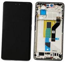 Ekranas Xiaomi 13 Lite su lietimui jautriu stikliuku Black originalus (service pack)
