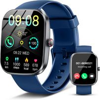 Soudorv išmanusis laikrodis 1,91" su Bluetooth skambučiais, pulso ir miego stebėjimu, mėlynas (T70-2026-BLAU)