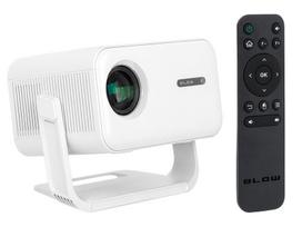Nešiojamas projektorius BLOW AndroidTV FullHD MaxView, baltas