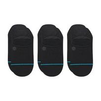 Stance Icon No Show 3 Pack Sportinės kojinaitės Juoda 3 por.