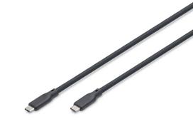 Digitus AK-300342-020-S USB kabelis USB 3.2 Gen 2 (3.1 Gen 2) 2 m USB C 10Gbit/s 100 W Juoda