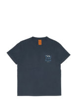 Nudie Jeans - Roy T-Shirt Freaky Dark Blue - Marškinėliai trumpomis rankovėmis - Tamsiai mėlyna