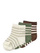 Lil'Atelier - Nbmrossa Dir 3 Pack Sock Lil - Kūdikių kojinės - Marga / raštuota
