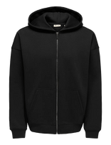 ONLY & SONS - Onsceres Ovz Zip Hoodie Sweat Noos - Džemperis - Juoda