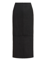 Vila - Vinancy Ida Hw Midi Skirt/Ka - Iki kelių ir midi sijonai - Juoda