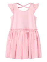 Name It - Nmftulle Ss Dress - Suknelė trumpomis rankovėmis - Rožinė