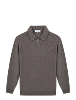 Maison Labiche - Delepine Patch Coeur - Megztinis su užtrauktuku - Ruda