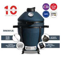 Anglinis grilis Kamado Bono Evo Minimo matinis mėlynas
