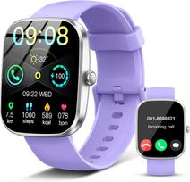 Soudorv išmanusis laikrodis 1,91" su Bluetooth skambučiais, 110+ sporto režimų, violetinis (T70-PURPLE)