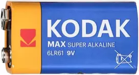 KODAK Max 6LR61 9V Elementas