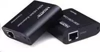 PREMIUMCORD HDMI ilgintuvas iki 60 m FULL HD 1080p per vieną Cat5e/6/6a/7 laidą, EDID nustatymas