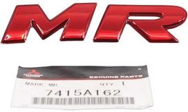 Mitsubishi Electric Mitsubishi Lancer Evolution MR Galinės Emblema 2010-2013 Originalus 7415A162