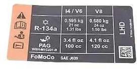 Ford Mustang Mk6 Avk Stikeris Originalus 2038283