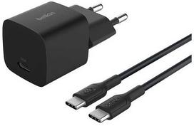 Belkin „BOOST Charge“ 25 W USB-C įkrovimo lizdas, PD/PPS, 1 m, WCA012kq1MBK-B6
