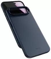 „Epico Leather Pro Mag+“ dėklas, skirtas „iPhone Air“, suderinamam su „Qi2“ ir „MagSafe“, mėlynas