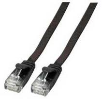 EFB kabelis sieciowy juoda 0,5 m Cat6a U/UTP (UTP)