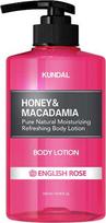 Kūno losjonas Kundal Honey & Macadamia Losjonas kūnui English Rose 500 ml