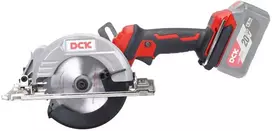 Akumuliatorinis bešepetėlinis diskinis pjūklas 125mm, 20V, KDMY125Z, DCK (be baterijos ir įkroviklio)