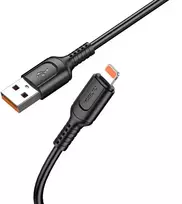 KAKUSIGA KSC-805 duomenų perdavimo ir įkrovimo laidas | USB-A į Lightning | 15W | 1m | juodas